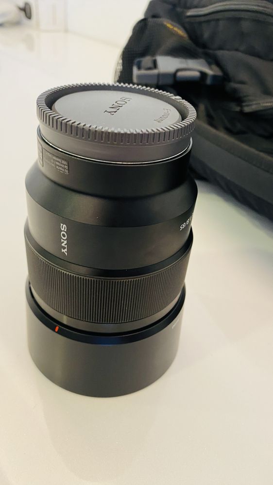Lente sony 85mm 1.8