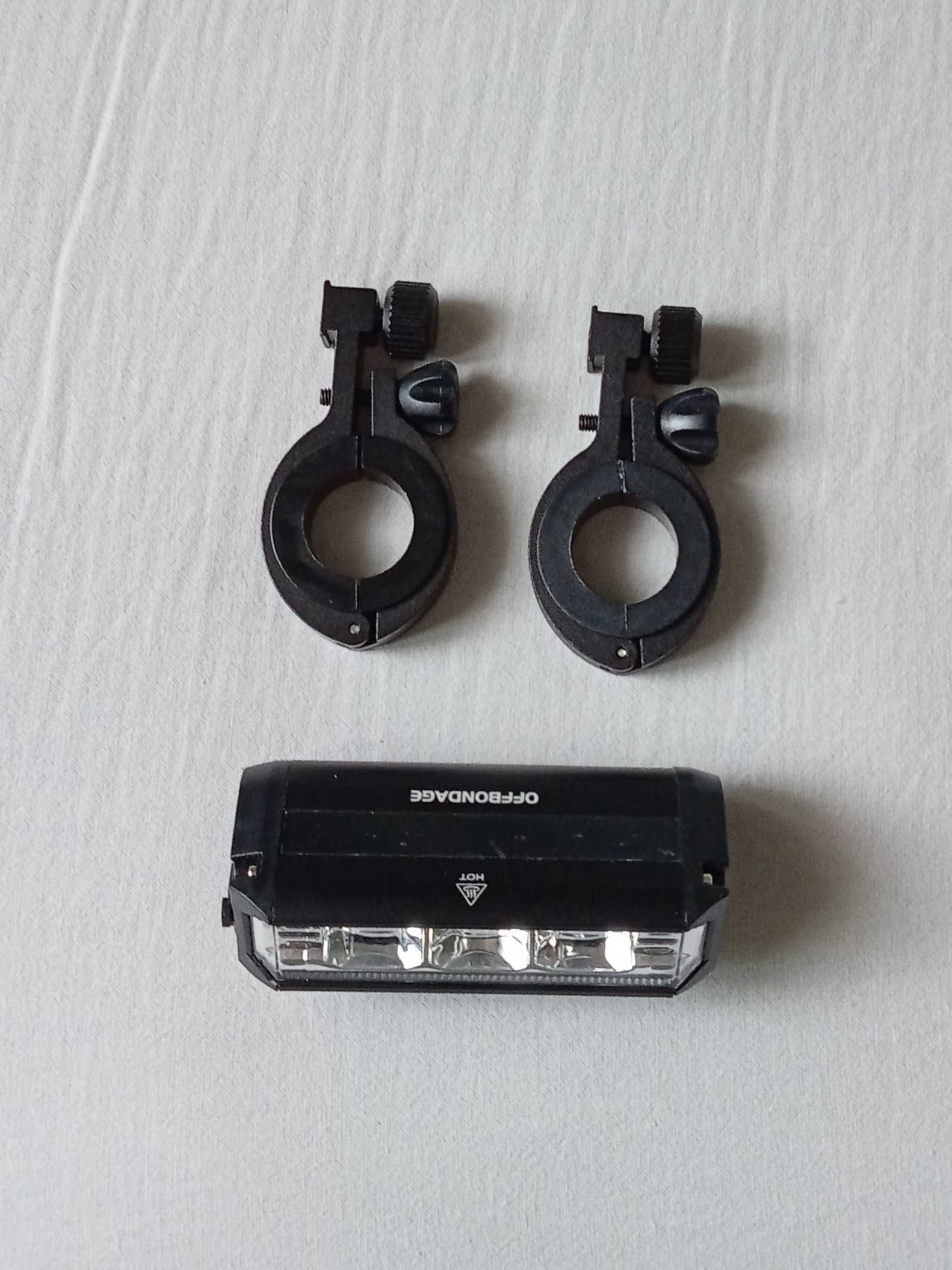 Offbondage lampka rowerowa przednia 900 lumenów + dodatkowy uchwyt