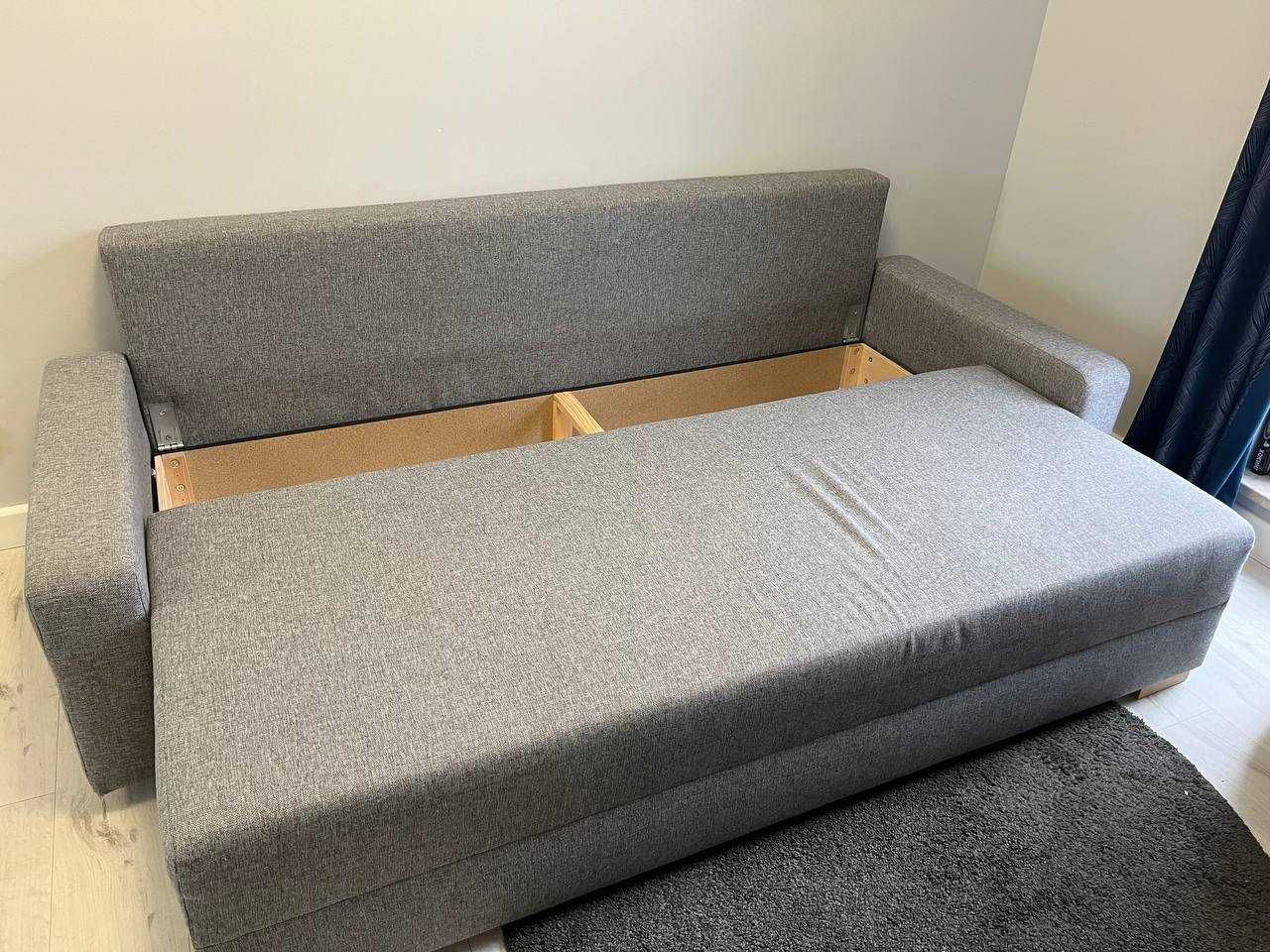 Rozkładana sofa 3-osobowa  IKEA GRALVIKEN, szary