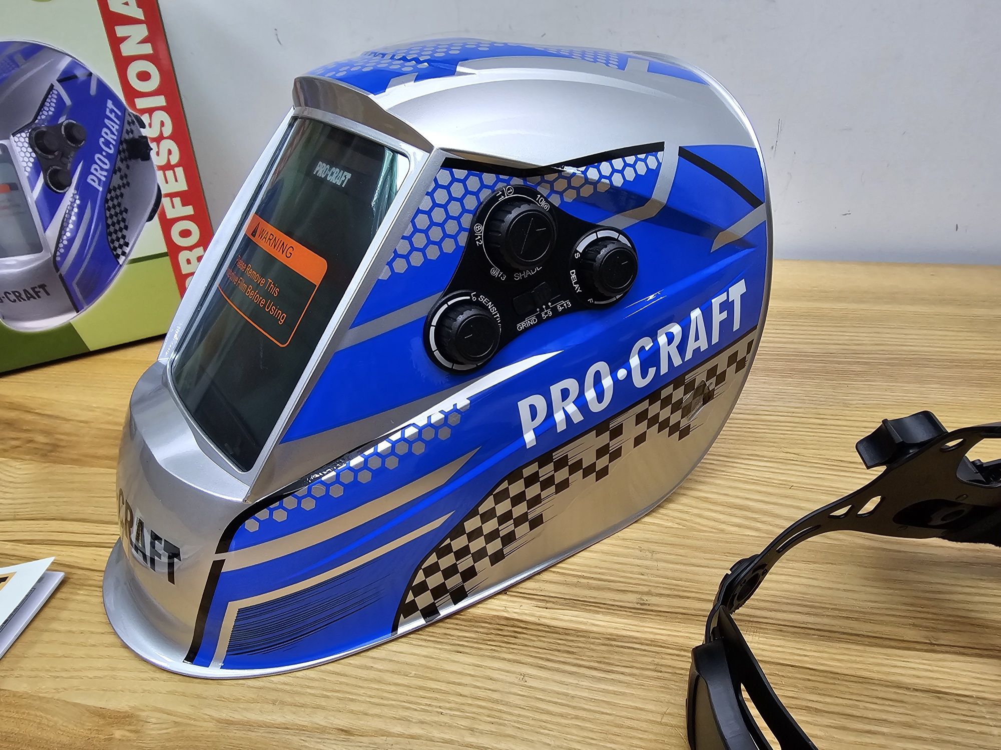 Маска сварочная Procraft SHP100-90 Хамелеон Professional Гарантия 36м.