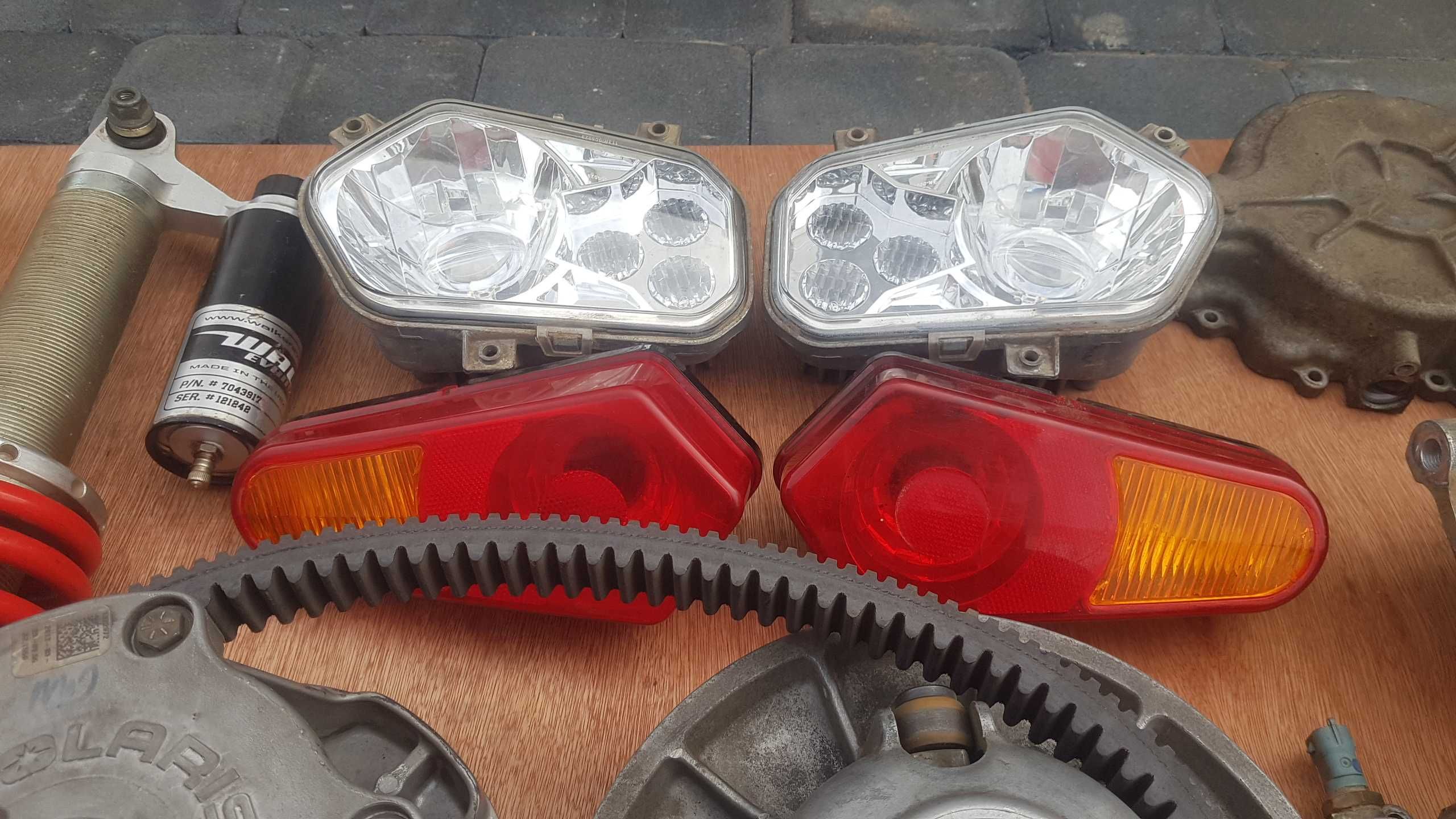 polaris rzr 900 renger wariator amortyzatory dyfer stator modul lampa