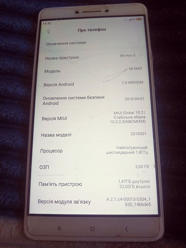 Продам xiaomi mi max 1.
