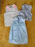 3 bluzeczki koszulki roz. 140/146 *H&M*BIK BOK*