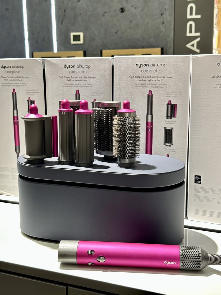 Стайлер Dyson Airwrap Complete Fuchsia/Nickel (619$) Доставка