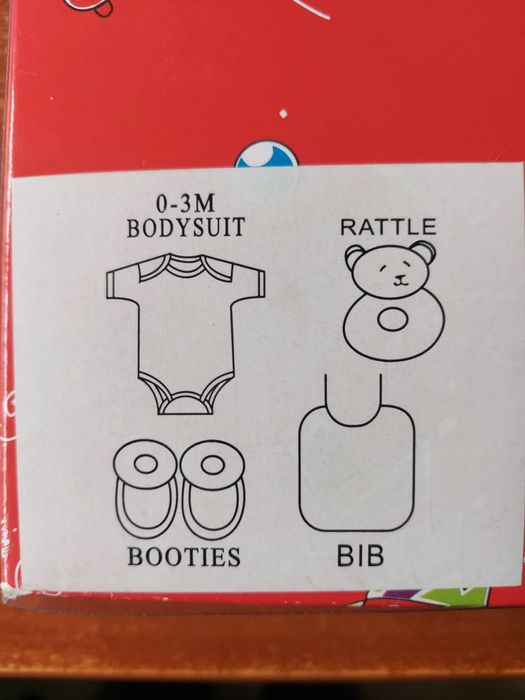 Дитячий подарунковий набір для новонароджених.