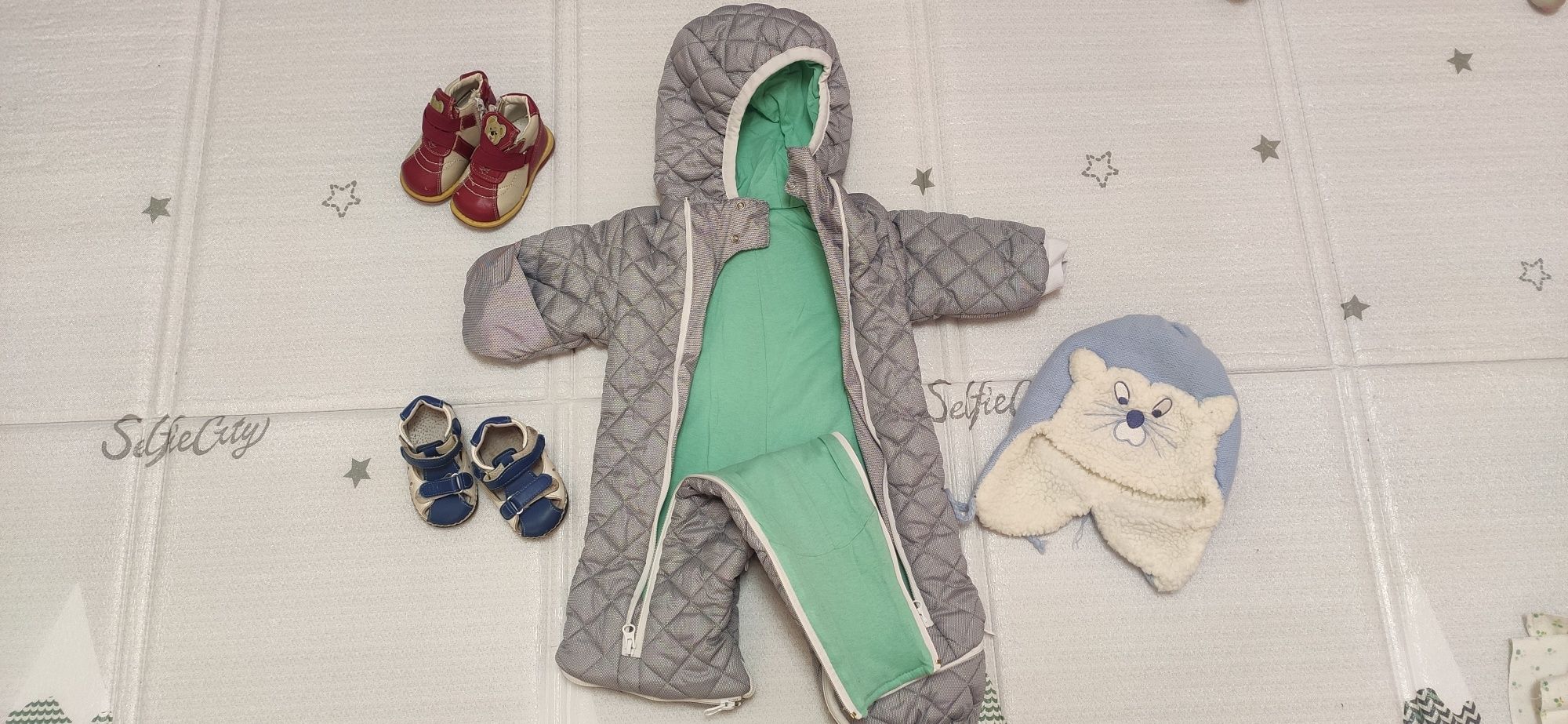 Пакет одягу для малечі від 0 до 18 місяців (речі для хлопчика+ Подарок