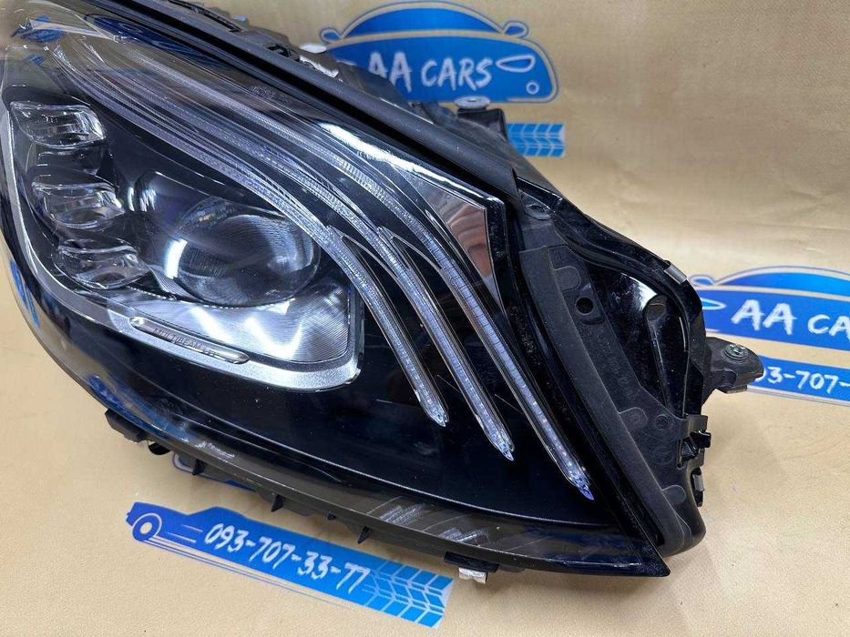 Фары Фари Оптика Фара Full LED Mercedes S w222 MULTIBEAM 2016-2019