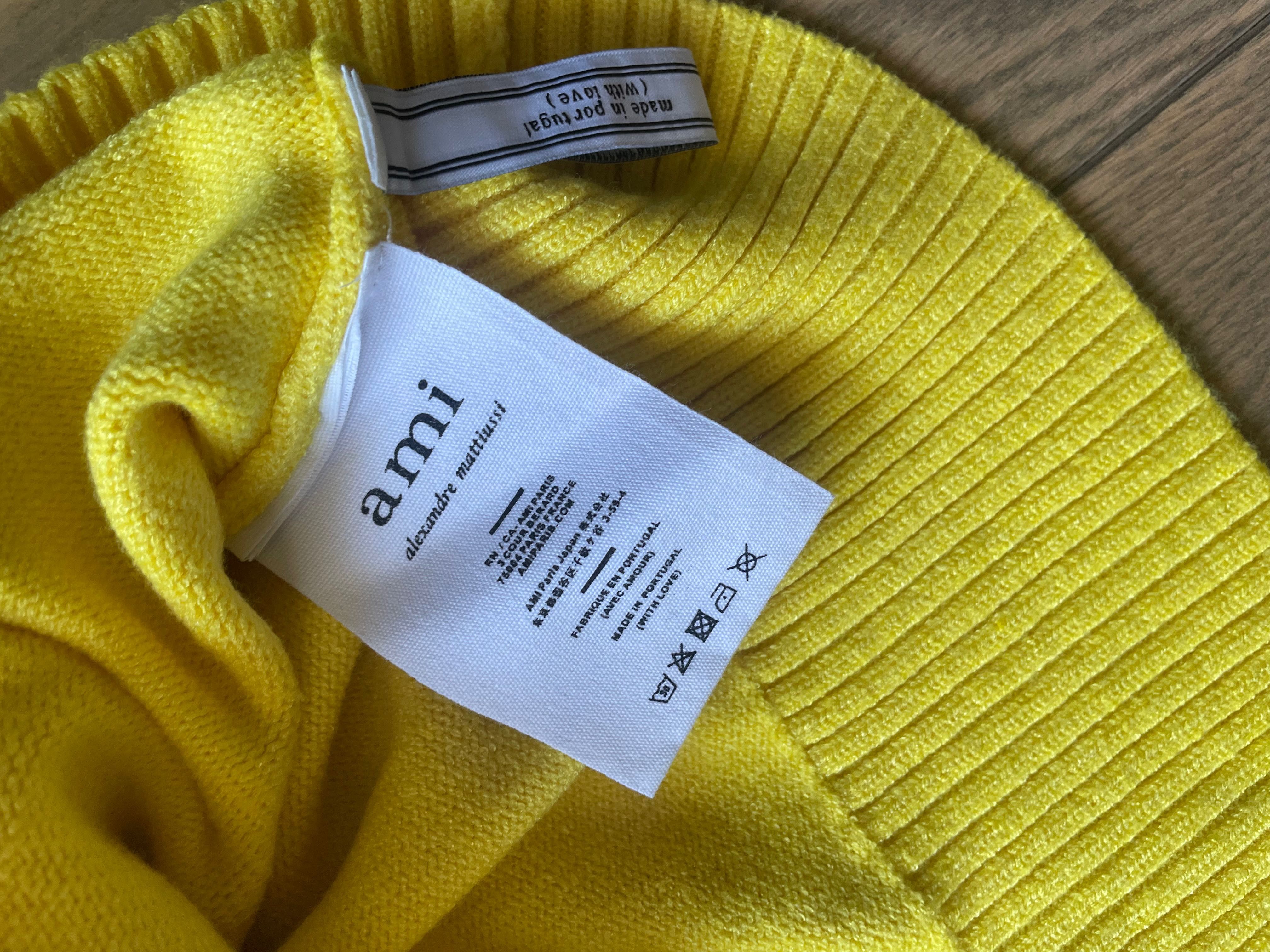 Ami Paris Alexandre Mattiussi sweter bluza rozm S