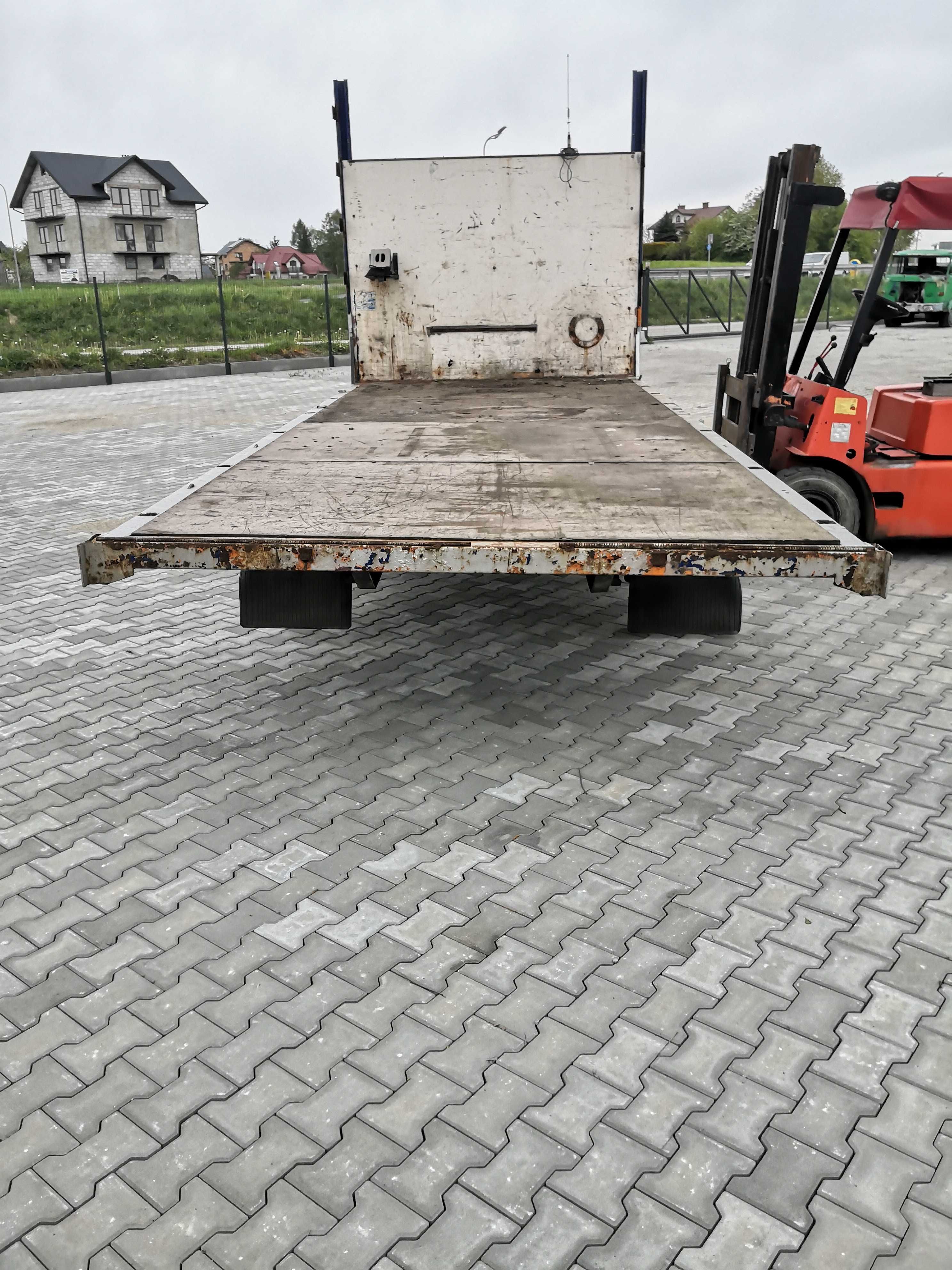 ZABUDOWA PLATFORMA skrzynia paka MAN L2000 12DMC możliwy dowóz