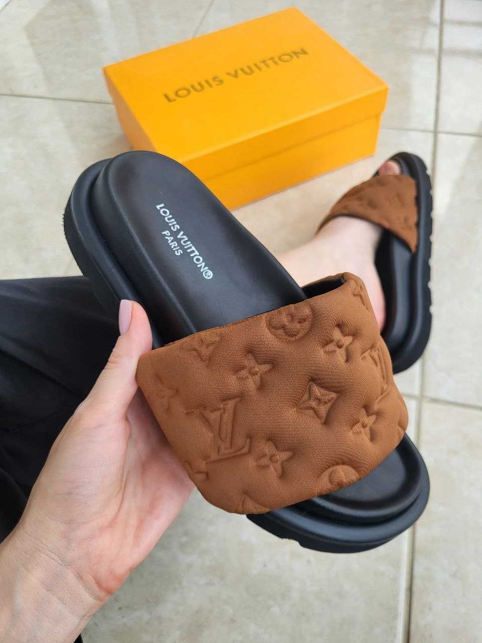 Женские Шлепанцы Louis Vuitton Sunset Тапки Шлепки Жіночі Капці