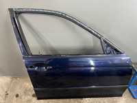 Drzwi prawy przód bmw e46 sedan touring orientblau metalic