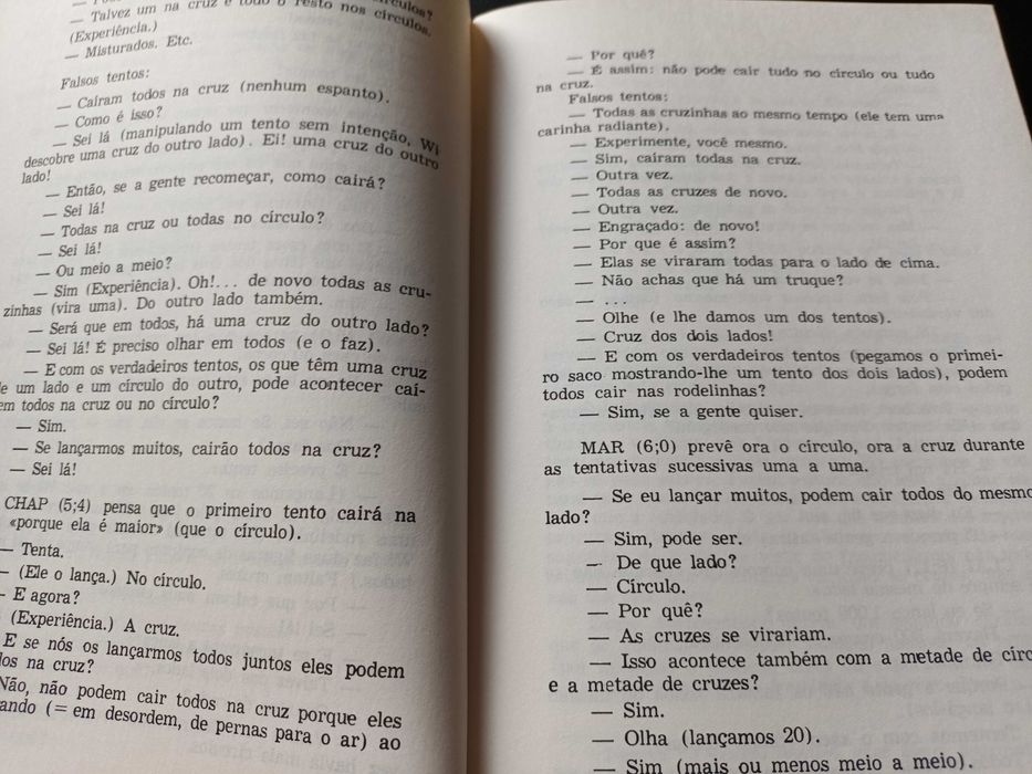 "A Origem da Ideia do Acaso na Criança" Jean Piaget e Bärbel Inhelder