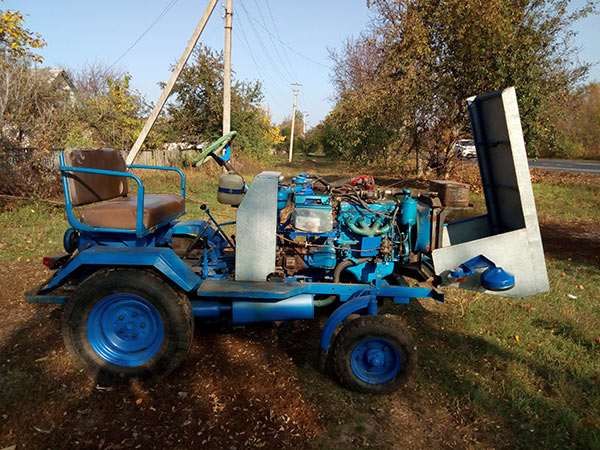 Продам самодельный мини трактор