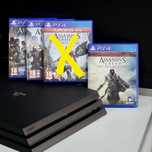 Kolekcja gra Assassin’s Creed PS4 PS5 Playstation gry 5 serii 3 płyty
