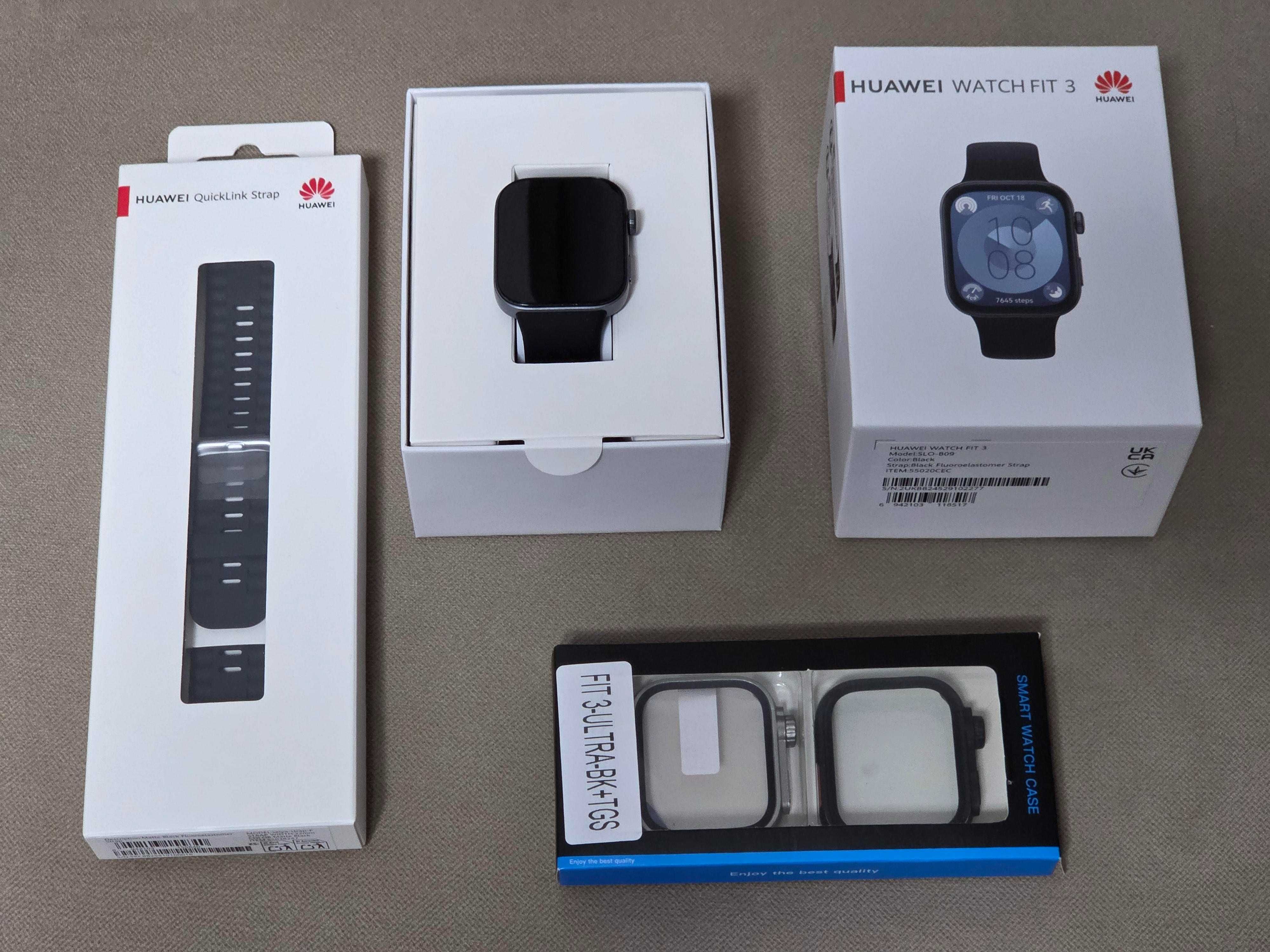Huawei Watch Fit 3, como novo, fatura, garantia - Extras
