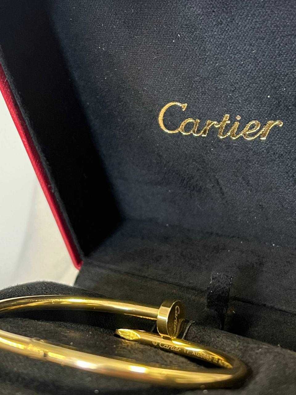 Bransoletka Cartier Juste Un Clou – Żółte Złoto z Diamentami, 17