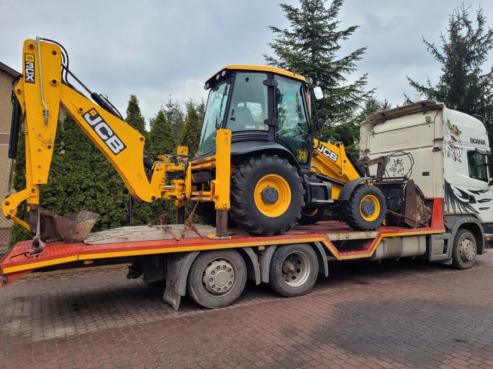 Transport   maszyn rolniczych, budowlanych kombajnów usługi transporto