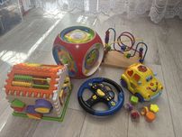 Мультикуб, сортер, розвиваючі іграшки