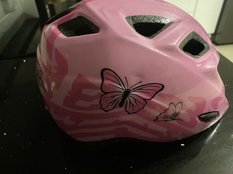 Kask rowerowy dziewczecy