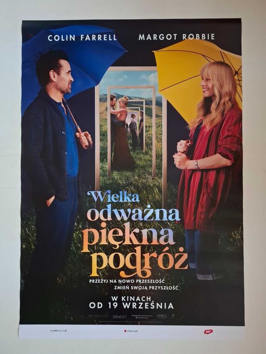 Plakat filmowy oryginalny - Wielka odważna piękna podróż