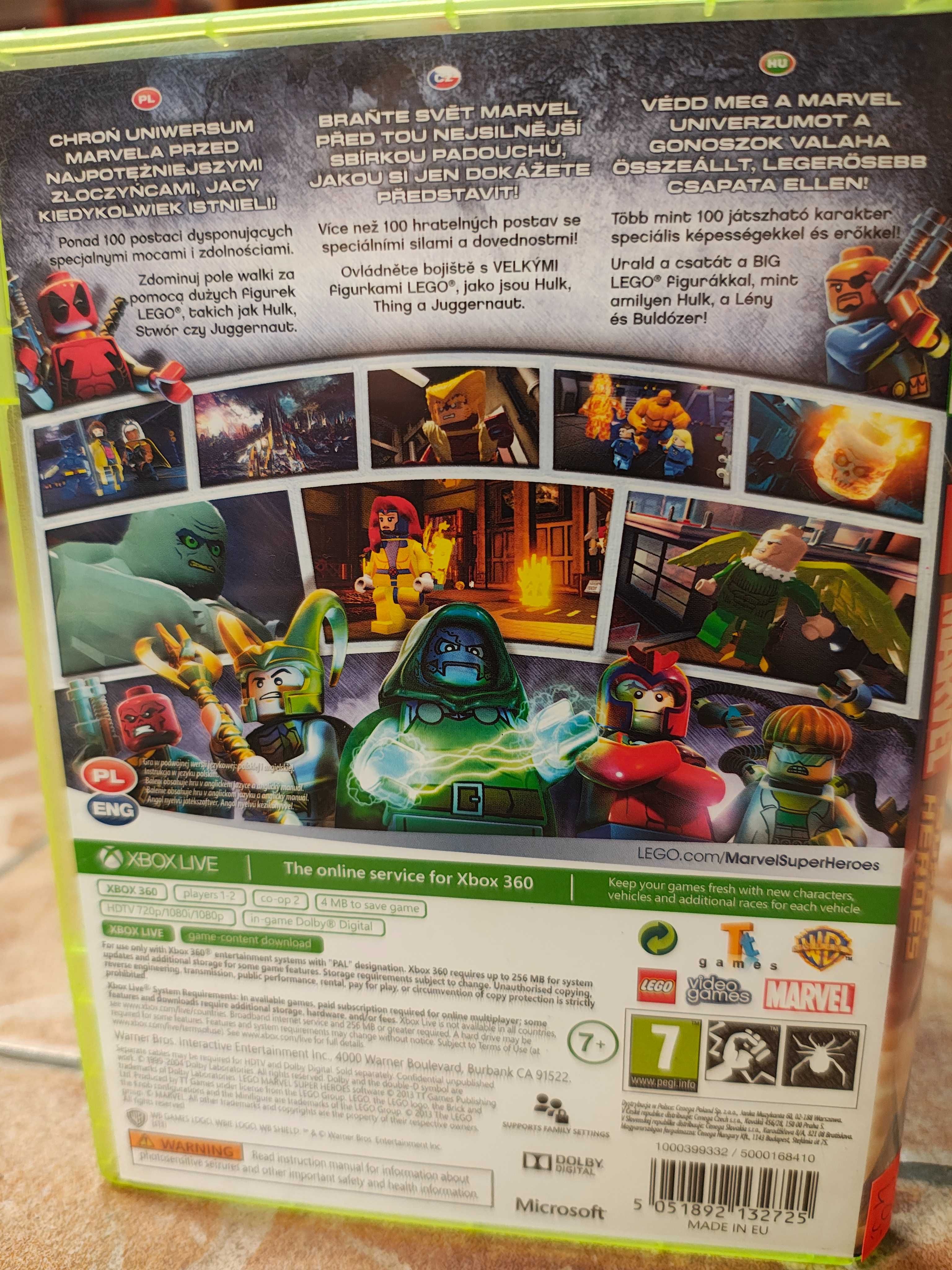 LEGO Marvel Super Heroes Microsoft Xbox 360 2 osoby SklepRetroWWA