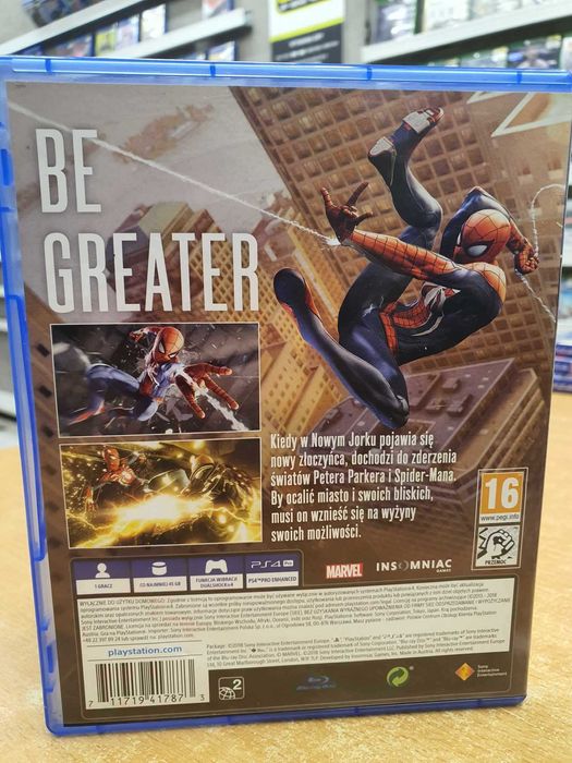Spider Man PL PS4 Skup/Sprzedaż/Wymiana Gier Lara Games