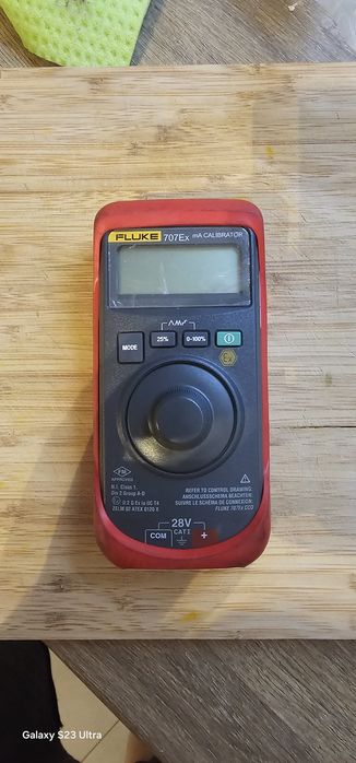 Fluke 707Ex kalibrator pętli, iskrobezpieczny