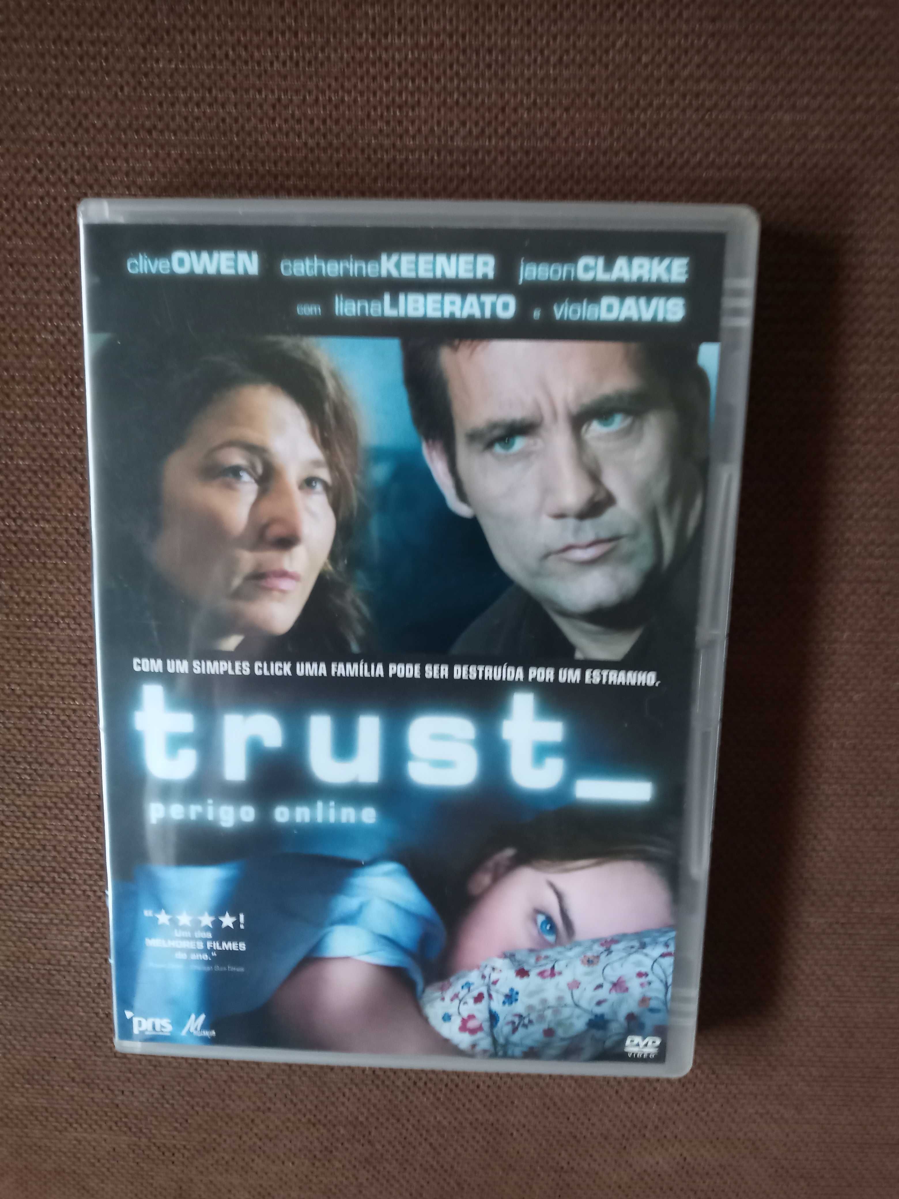 filme  dvd original - trust perigo online raro