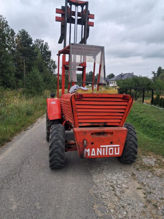 Wózek widłowy terenowy waga 6 ton