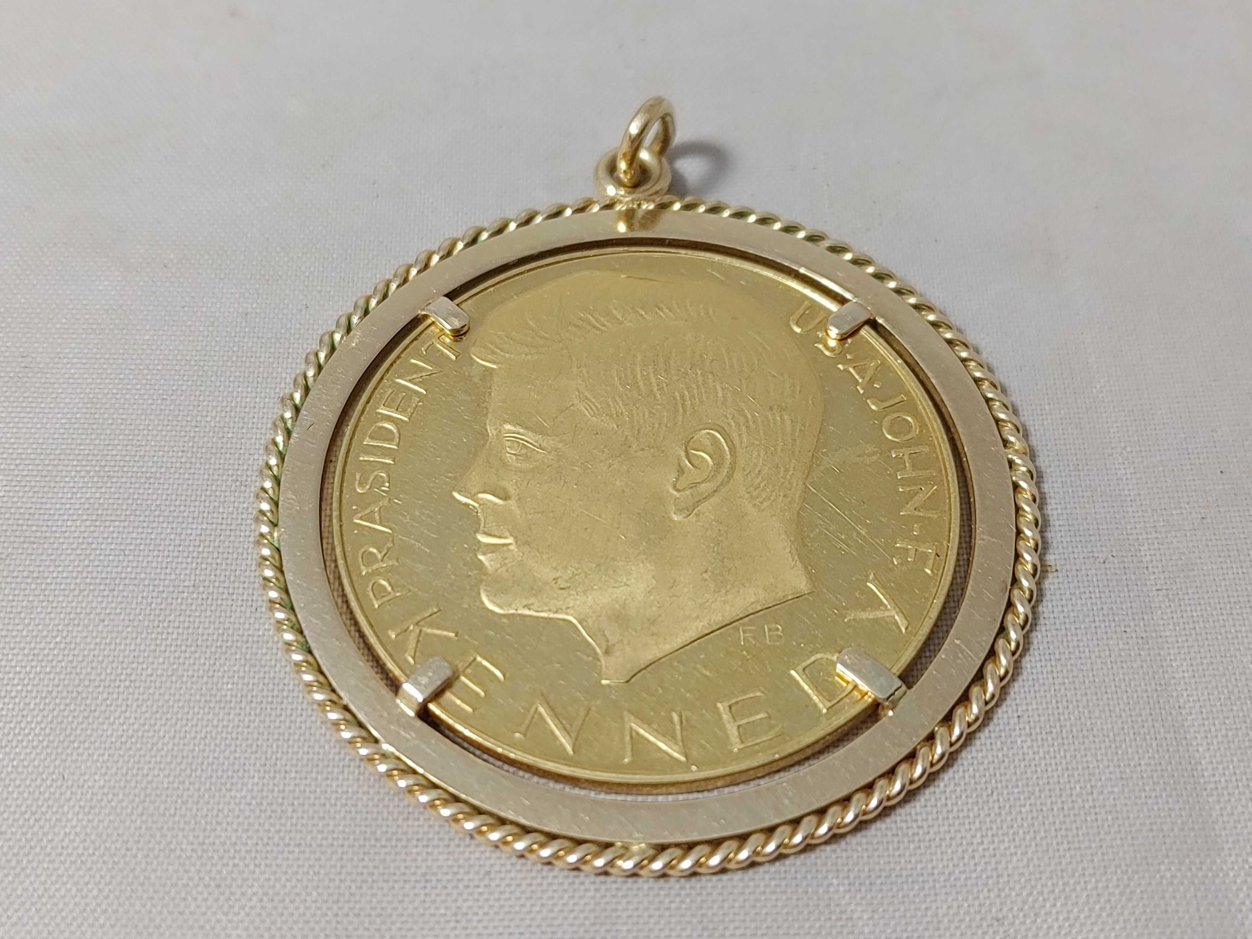 Złoty medal okolicznościowy John F. Kennedy 1963