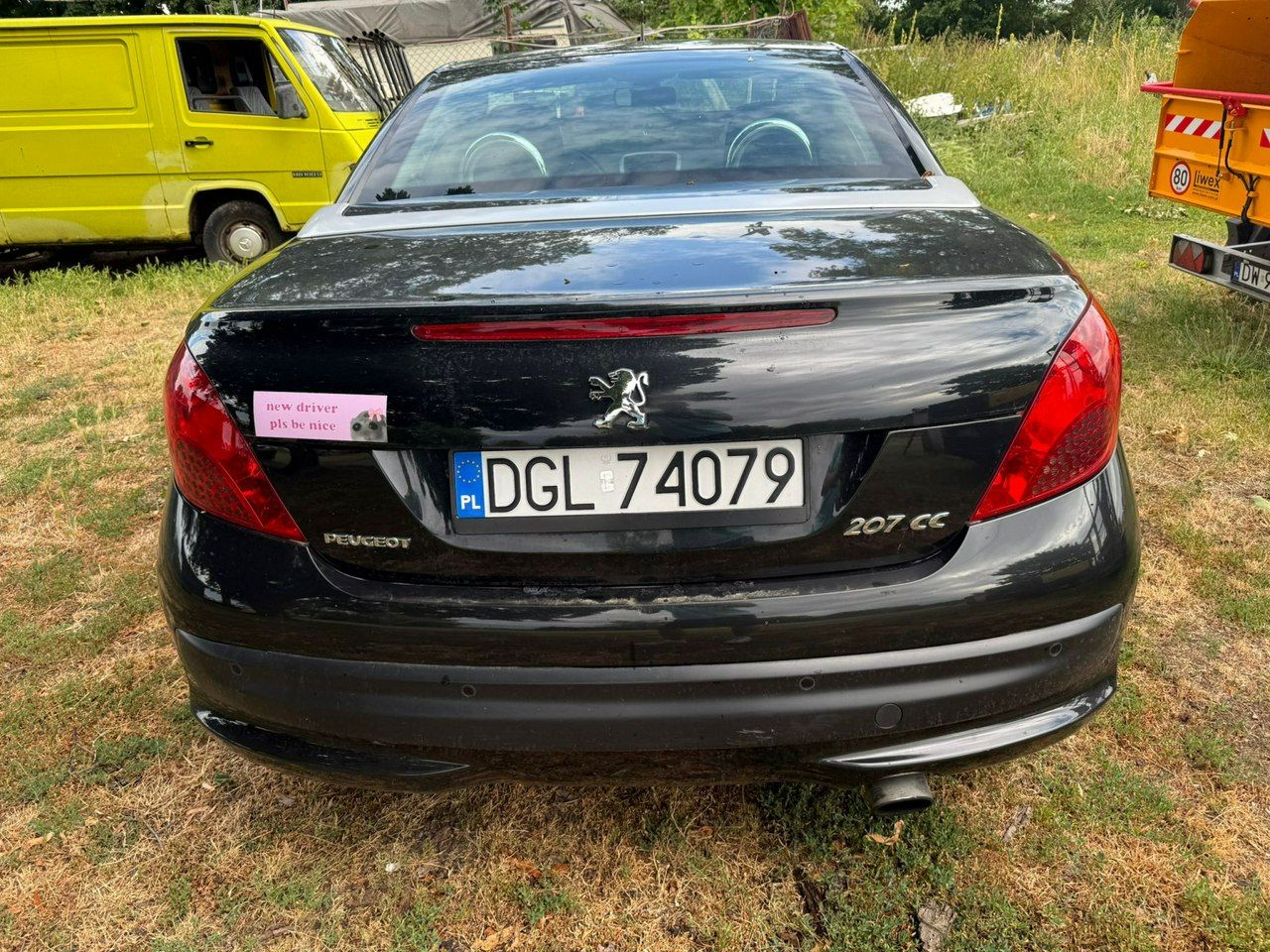 Peugeot 207 CC Benzyna 1.6 - 2008r - 168tkm