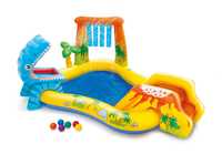 Wodny plac zabaw dla dzieci basen zjeżdżalnia Dinozaury Intex 57444