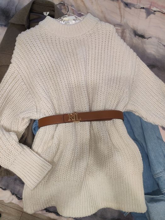 Подовжений светр, тепла сукня Zara