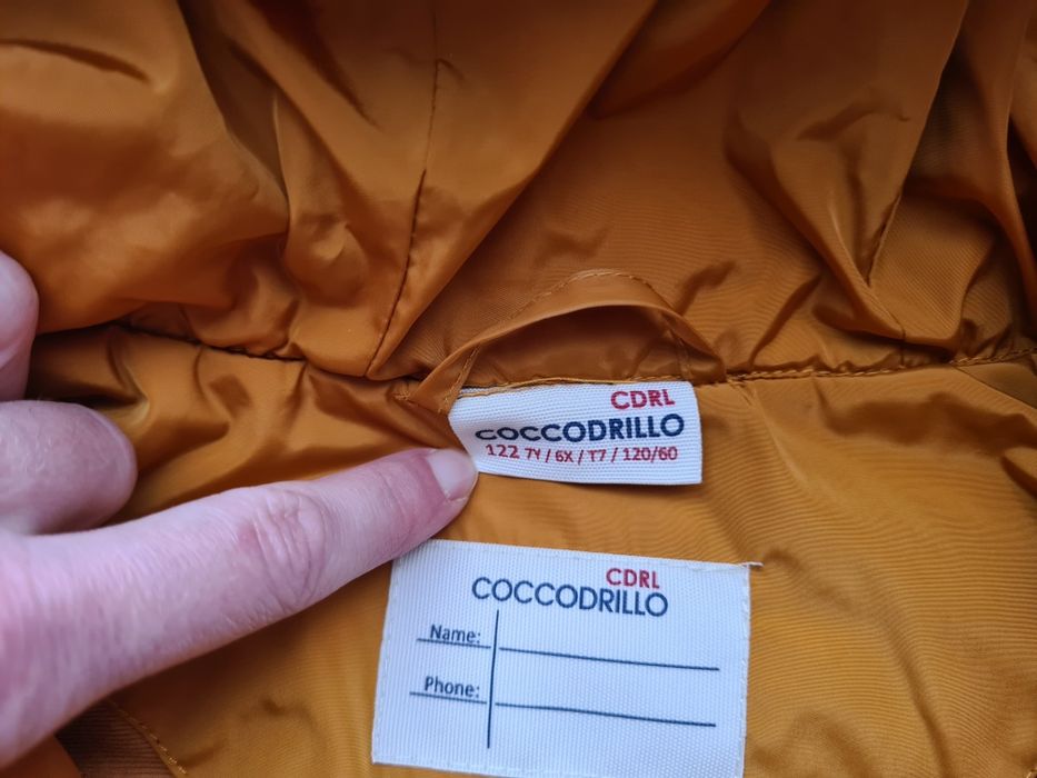Zimowa kurtka Coccodrillo r. 122