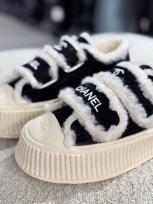 Кеди chanel утепленні без коробки