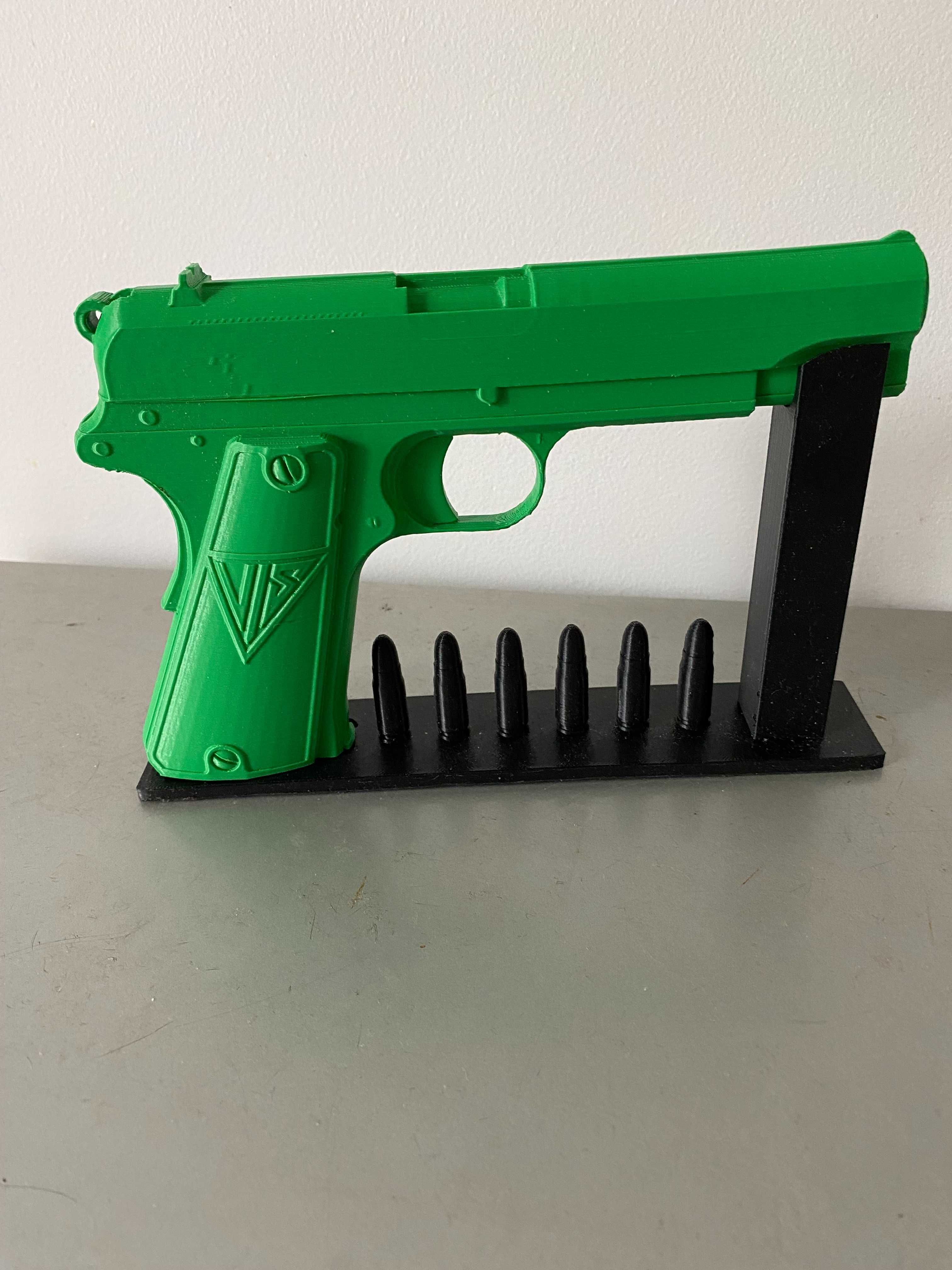 Drukowany model pistoletu Vis wzór 35