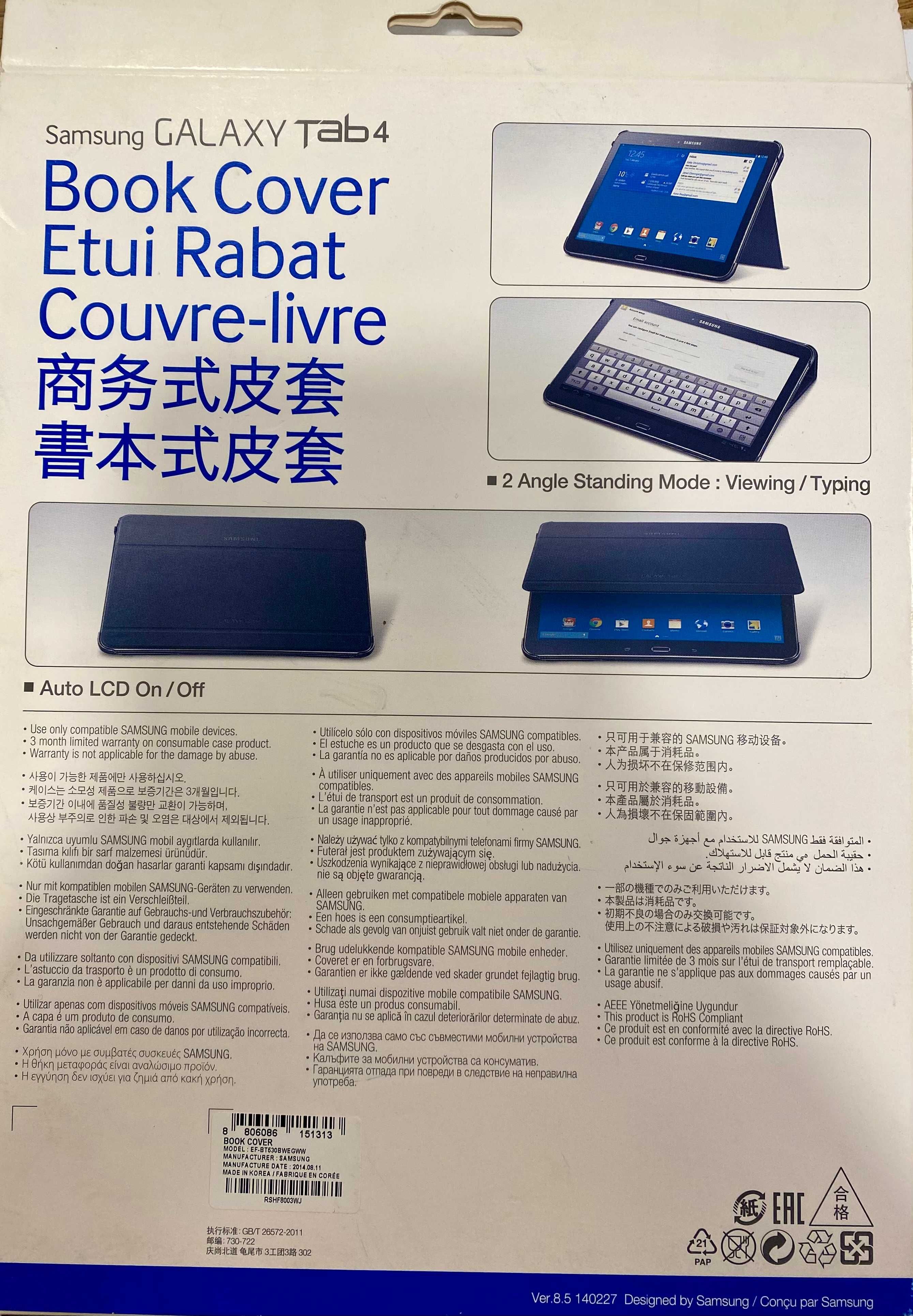 Etui Samsung Galaxy Tab 4 10.1" biały