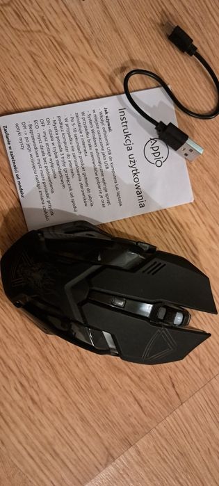Mysz gamingowa, bezprzewodowa -podświetlana-Apio Dragon