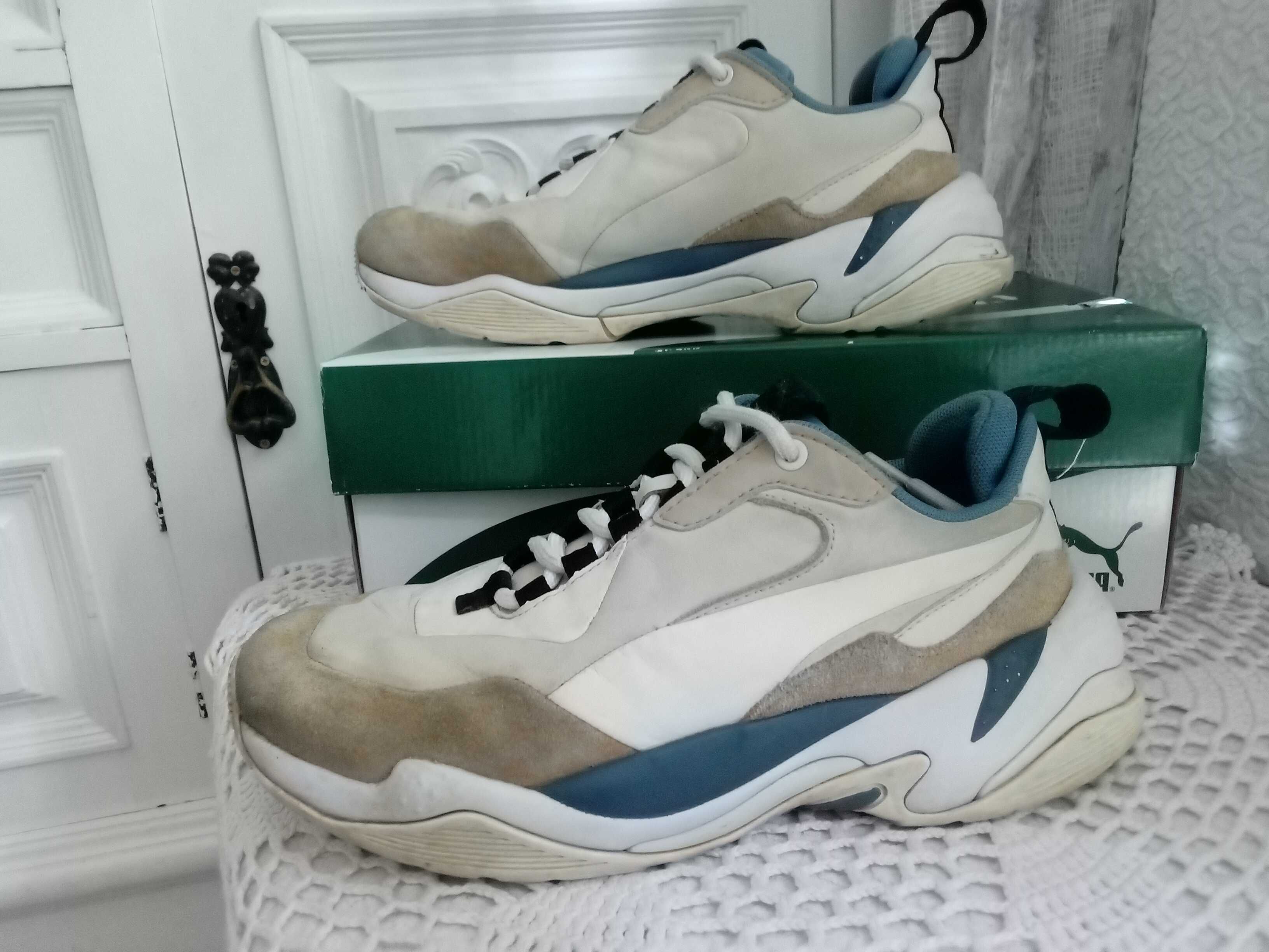 Puma sneakersy damskie 38 skórzane adidasy buty sportowe oryginalne