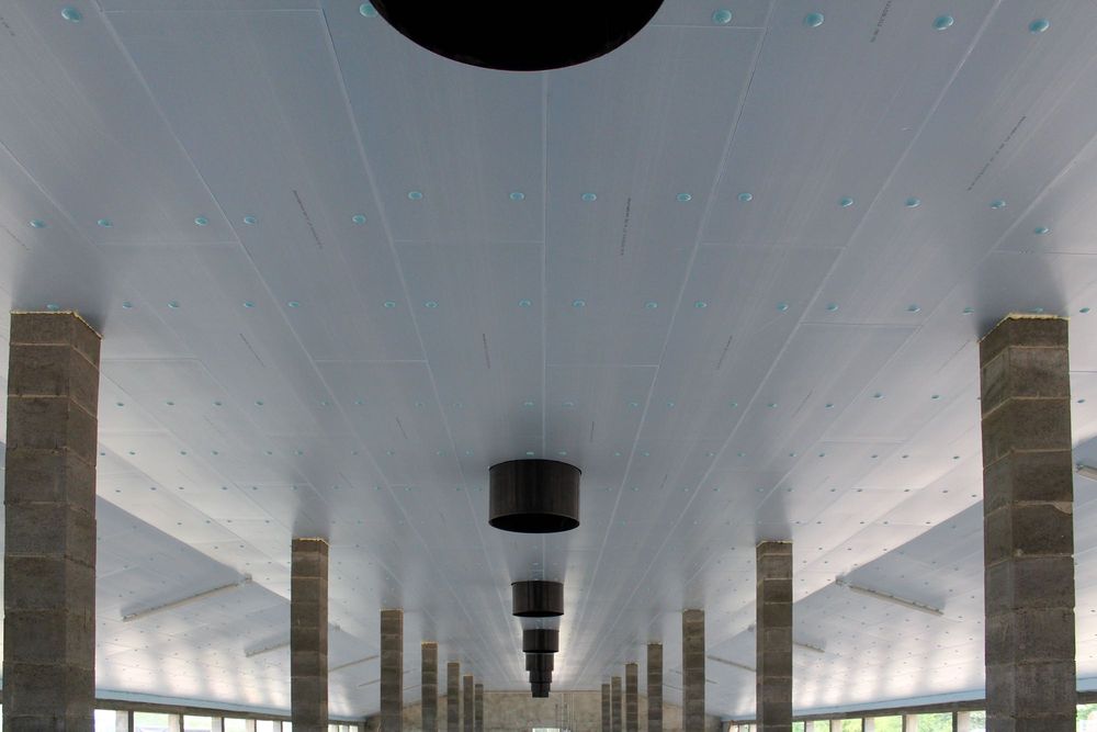 Sufit Strop do Tuczarni Błękitne Panele Izolacyjne Styrodur XPS AGRO