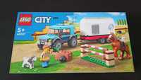 Nowe LEGO 60327 City - Przyczepa do przewozu koni