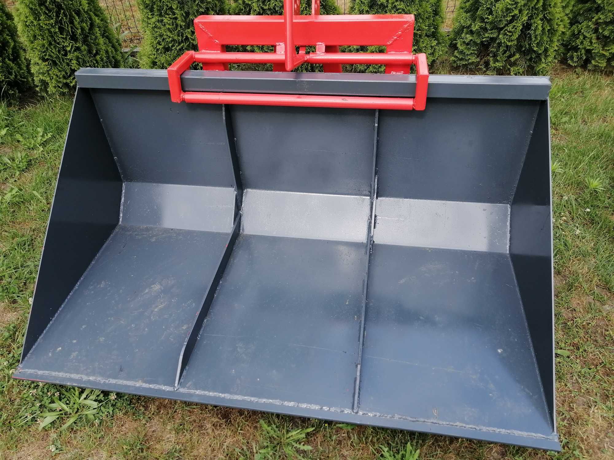 Łyżka, Szufla, Łycha z KIPREM na tył ciagnika Tuz 1.5m, 1.8m, 2,0m