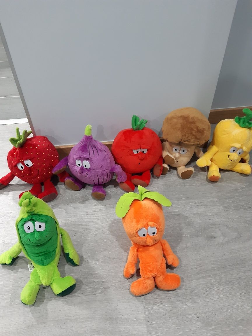 Lote peluches frutas Lidl