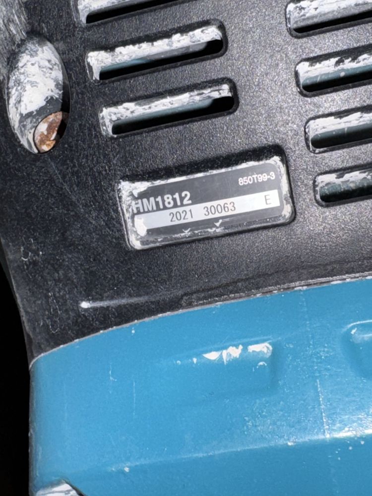 Młot dłutujący Makita HM1812 rok produkcji 2021r. Lombard Łódź.