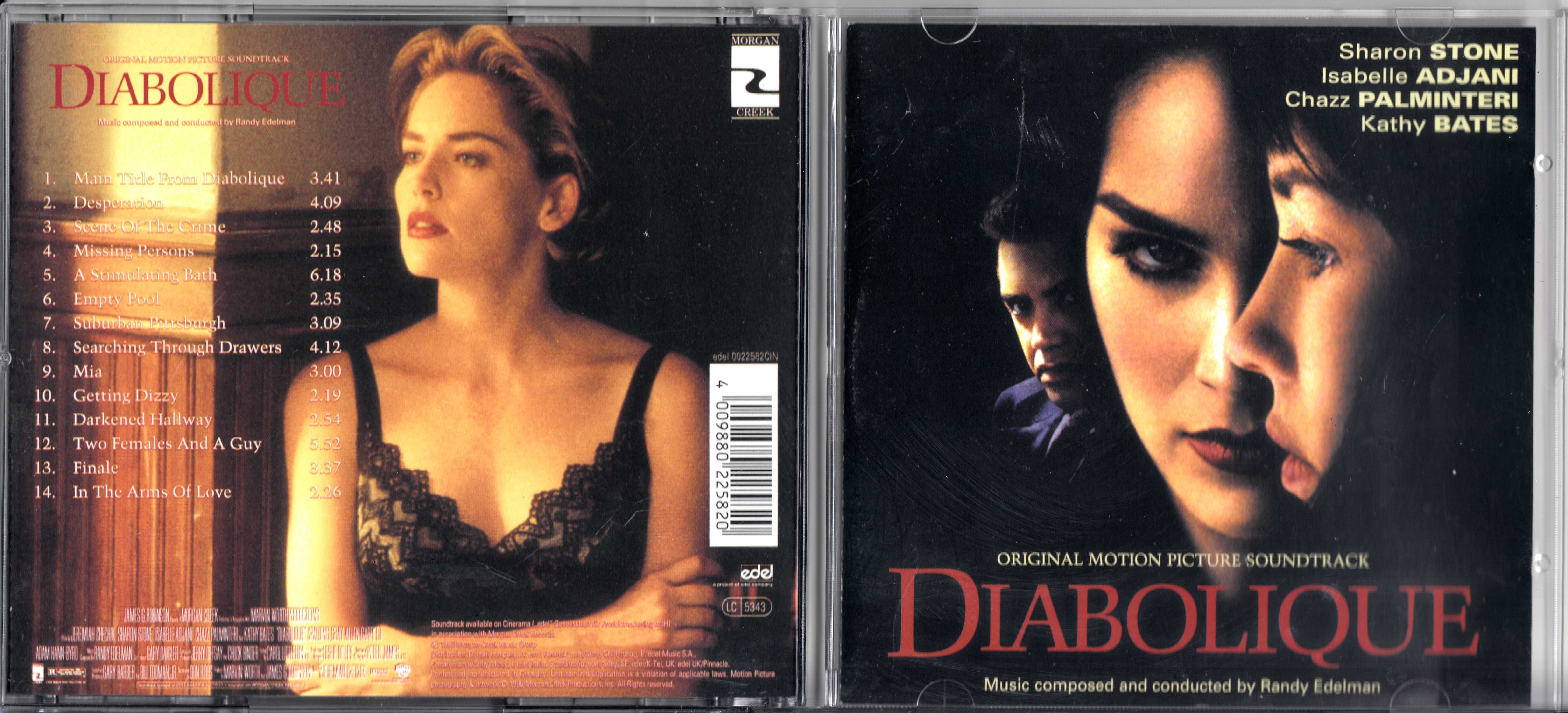 Randy Edelman - Diabolique - edel [SOUNDTRACK] [CD] [OST]