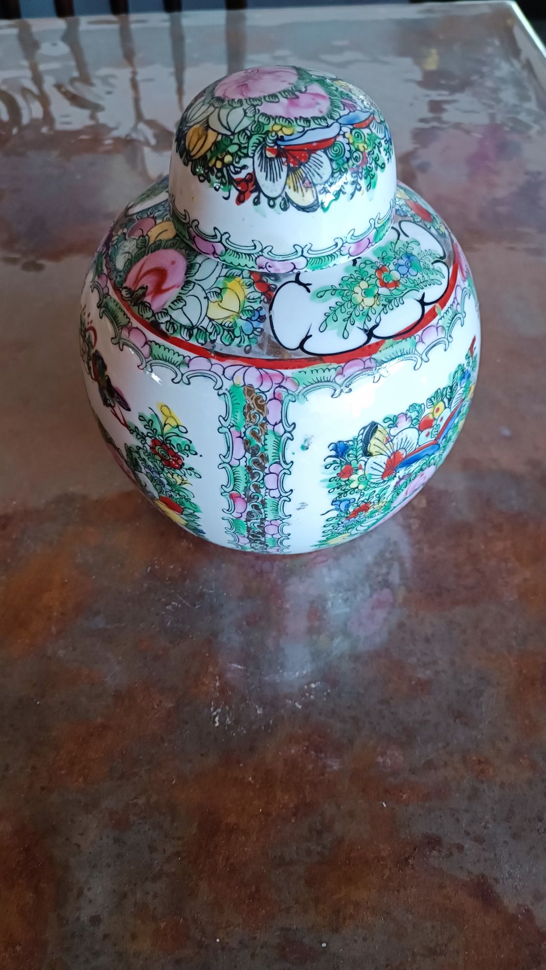 Vaso de porcelana chinesa