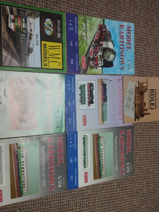 Zetka H0 model kartonowy  kartonowe modele do sklejania