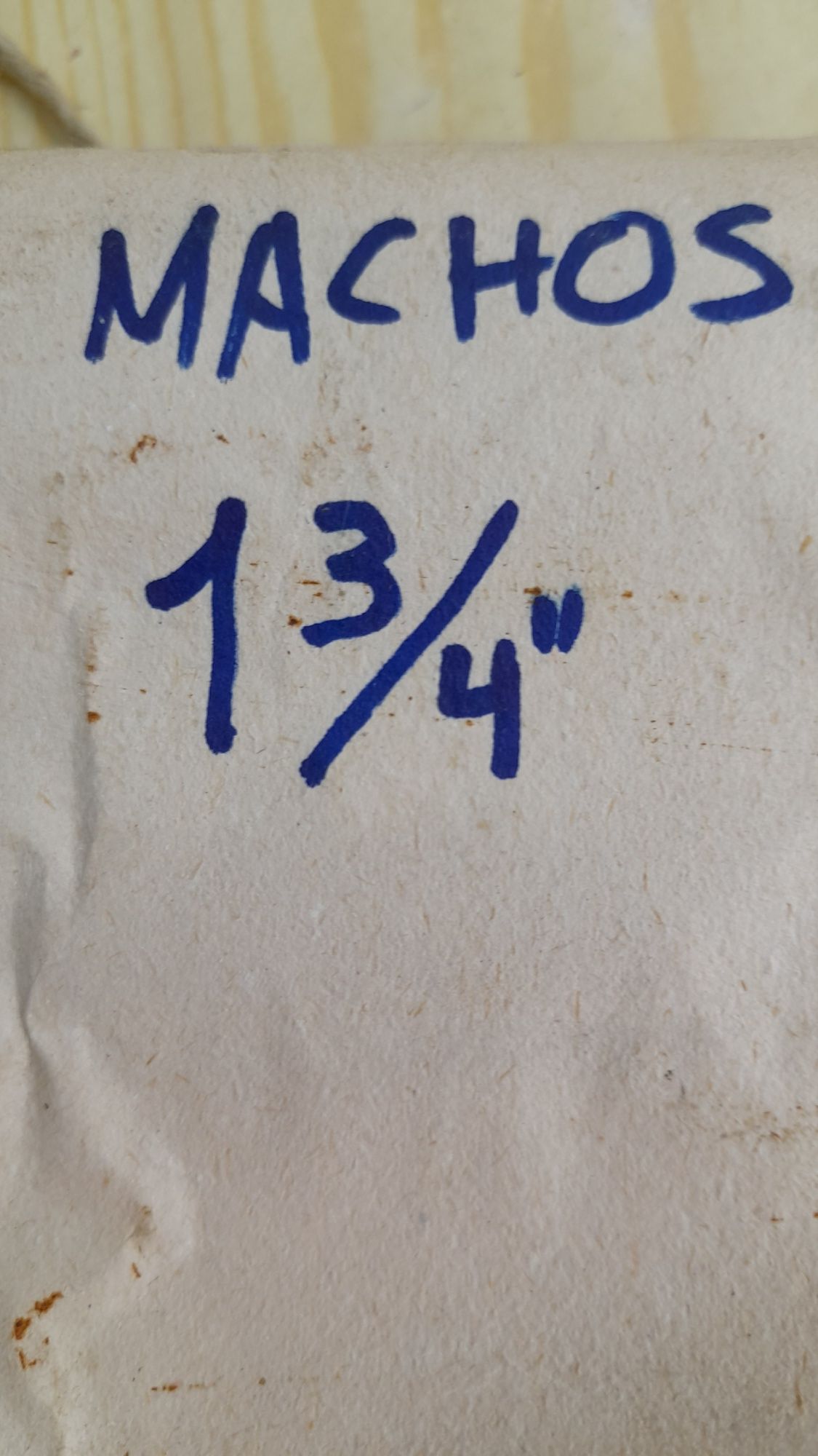 3 Conjuntos macho abre roscas