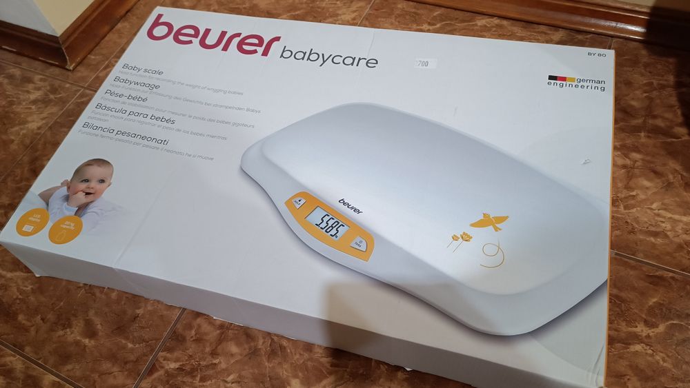 Ваги для новонароджених beurer детские весы для новорожденных