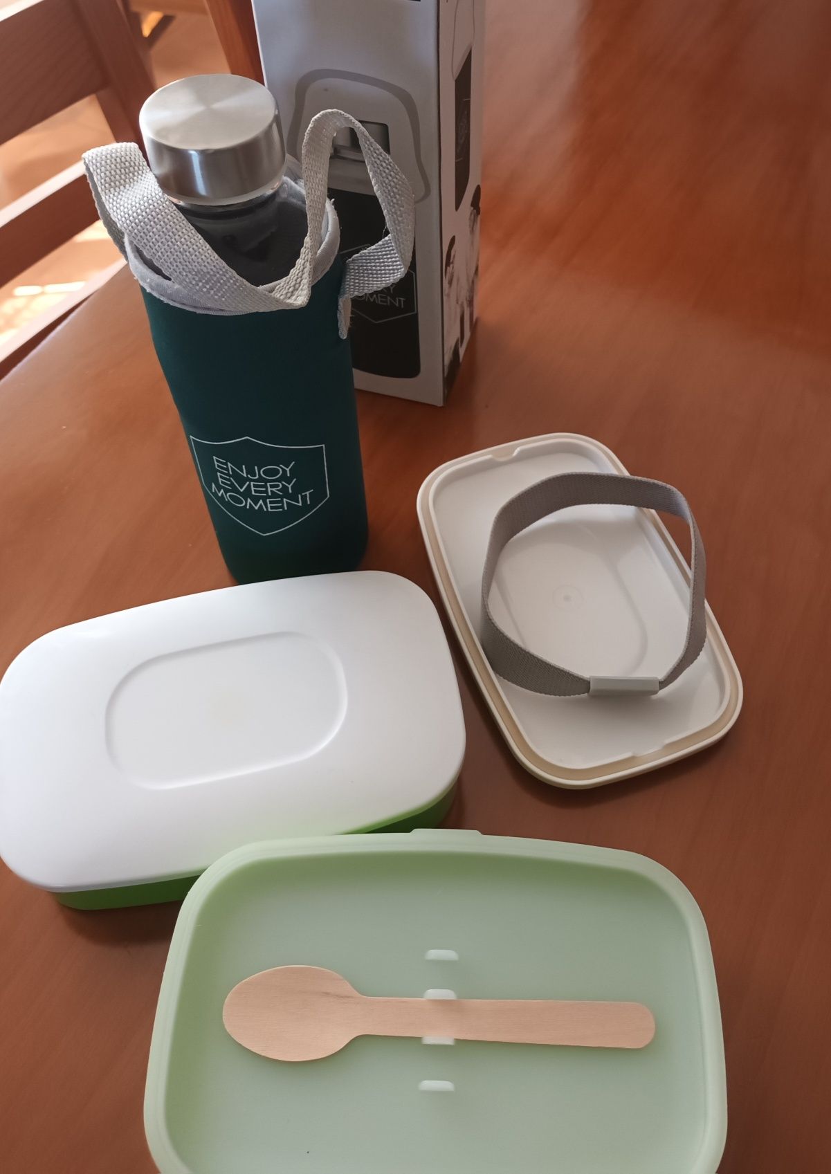 Conjunto de marmitas + Garrafa Ale-Hop